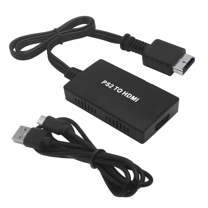 긴 케이스 PS2 to HD 변환 어댑터