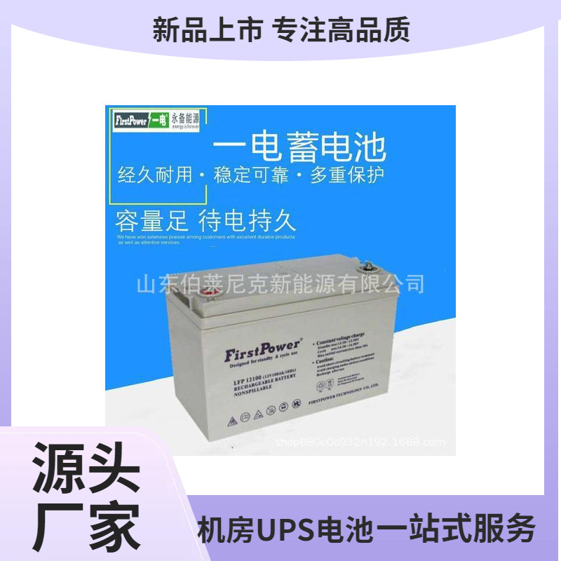 深圳一电蓄电池LFP1240 12V40AH FirstPower蓄电池 UPS电池
