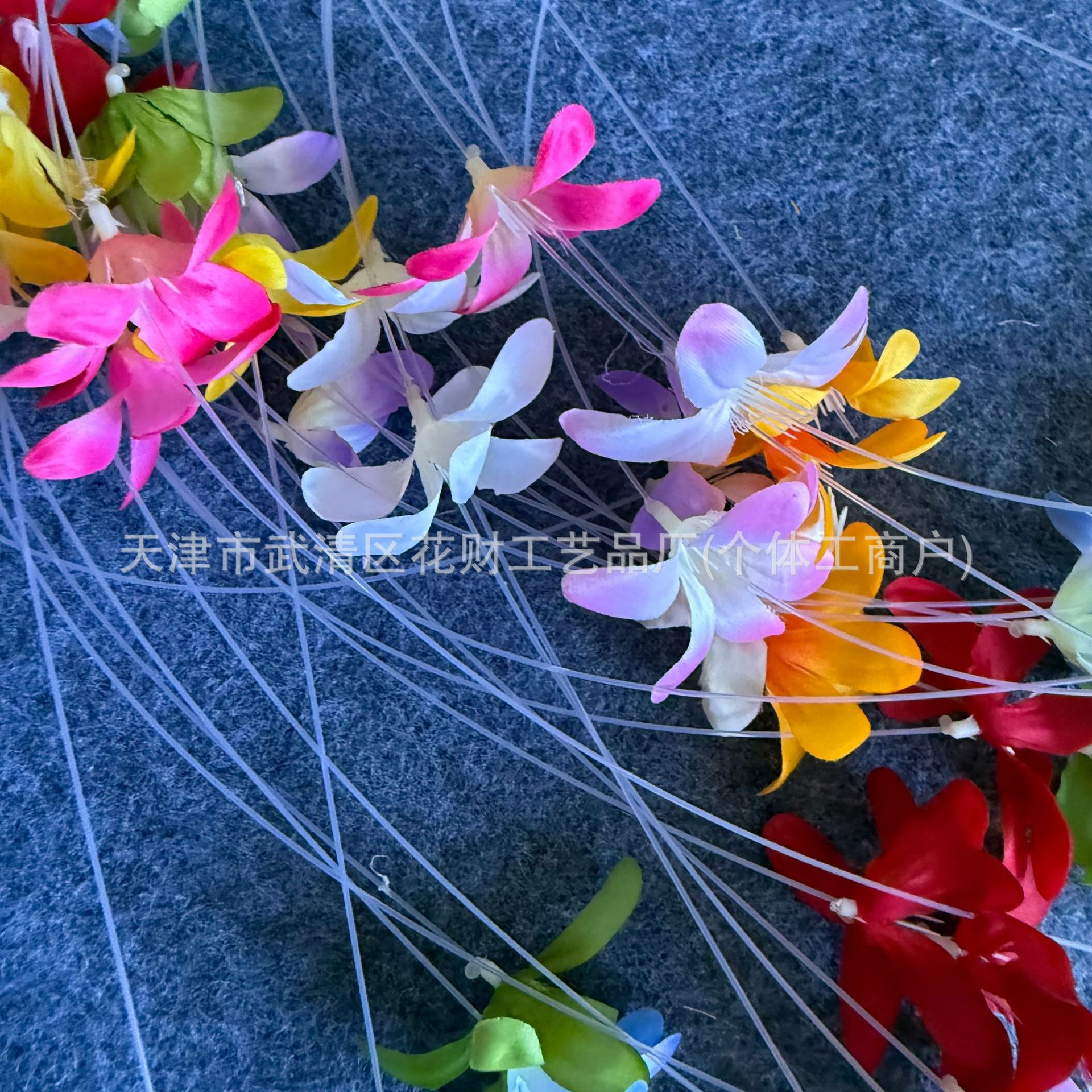 Artificial Hanging Ice Silk Wedding Ceiling Decoration Hanging Suspended Flower Arrangement Wedding High-End Hand-Held Hanging Silk Artificial