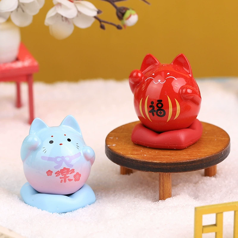 Миньфигурка, настольная игра, кукла, украшения, котик, на удачу, кот