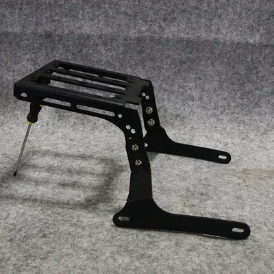 Motorcycle tail: Rack, Trunk Rack, Accessory Panel - plate-shelves