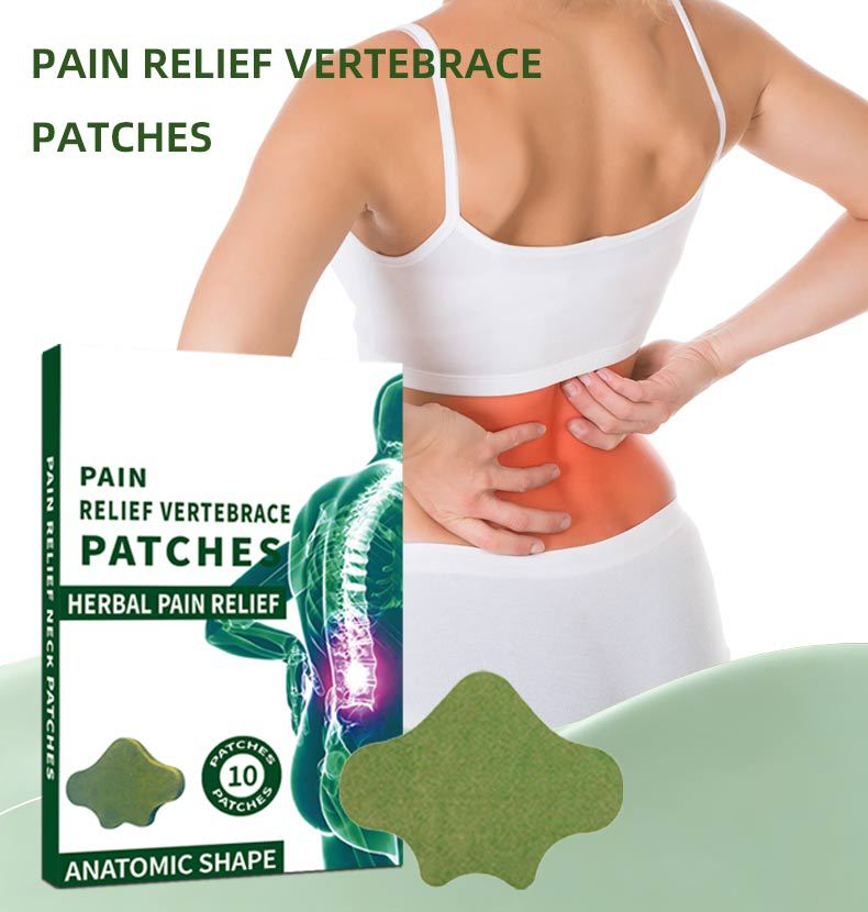 Mugwort Waist Patch Herbal Body Patches for Lumbar Support 10 Patches per Box specifications