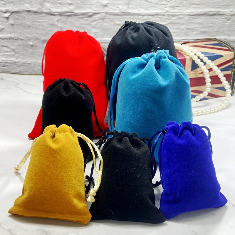 新店亏本冲量现货束口袋现货7*9cm绒布袋8*10首饰袋小布袋手机袋