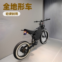 全地形越野山地电动助力车批发轻蜂蛟龙越野爬山19寸电动自行车
