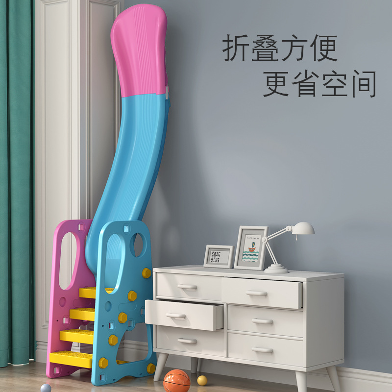 Juguetes de plástico engrosados para niños de 3 a 10 años pequeño hogar parque de atracciones interior hogar bebé bebé tobogán