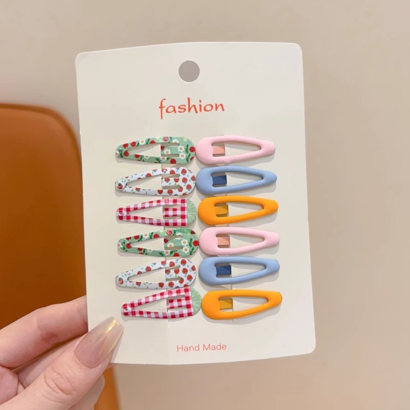 Niños de dopamina clip de cabello de color niñas lindas bebés clip de cabello rotos no dañan cabello pequeño clip de cabello BB clip lateral