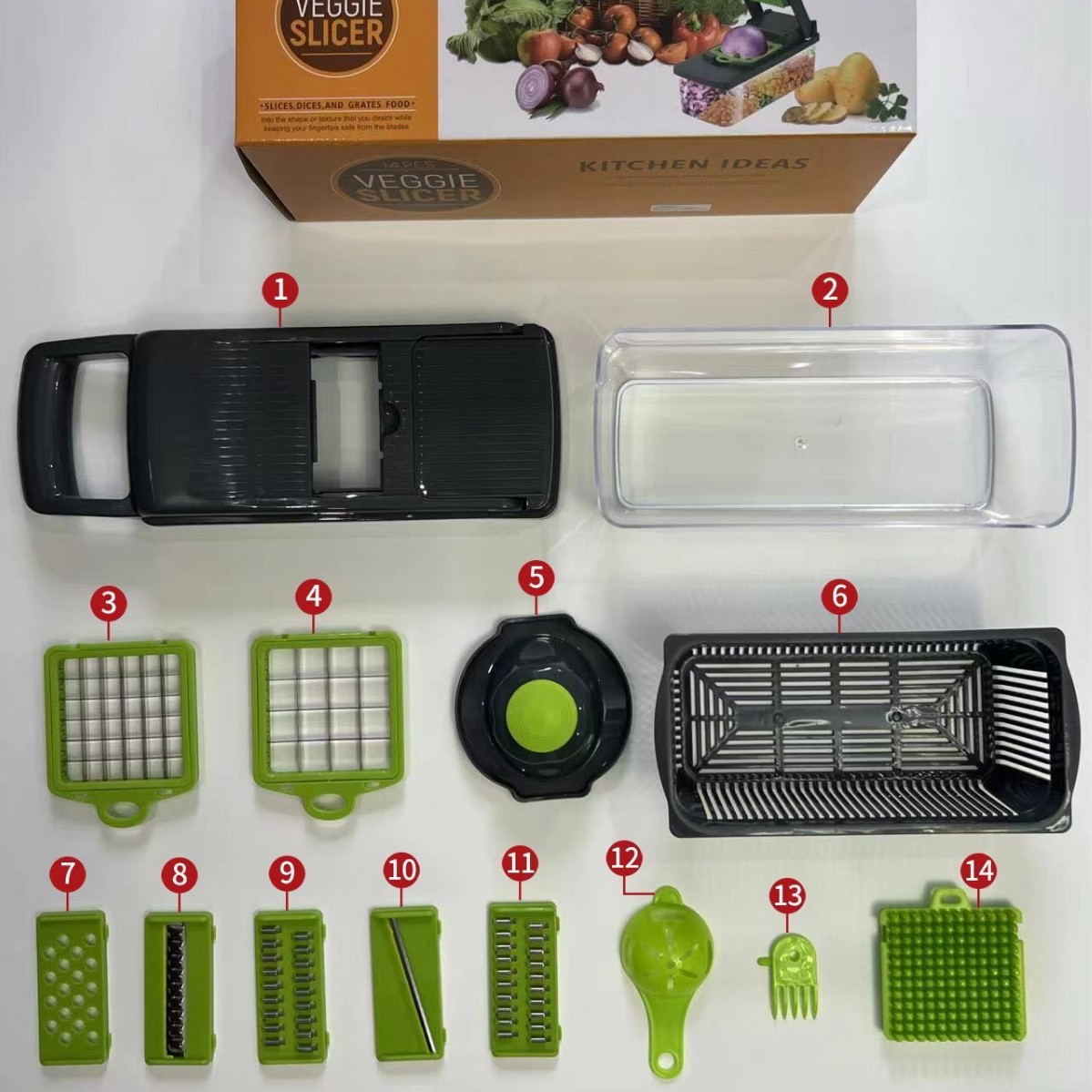 Artefactos de cocina transfronterizos cortadores de verduras multifuncionales cortadores de alambre raspadores cortadores de alambre suministros de cocina