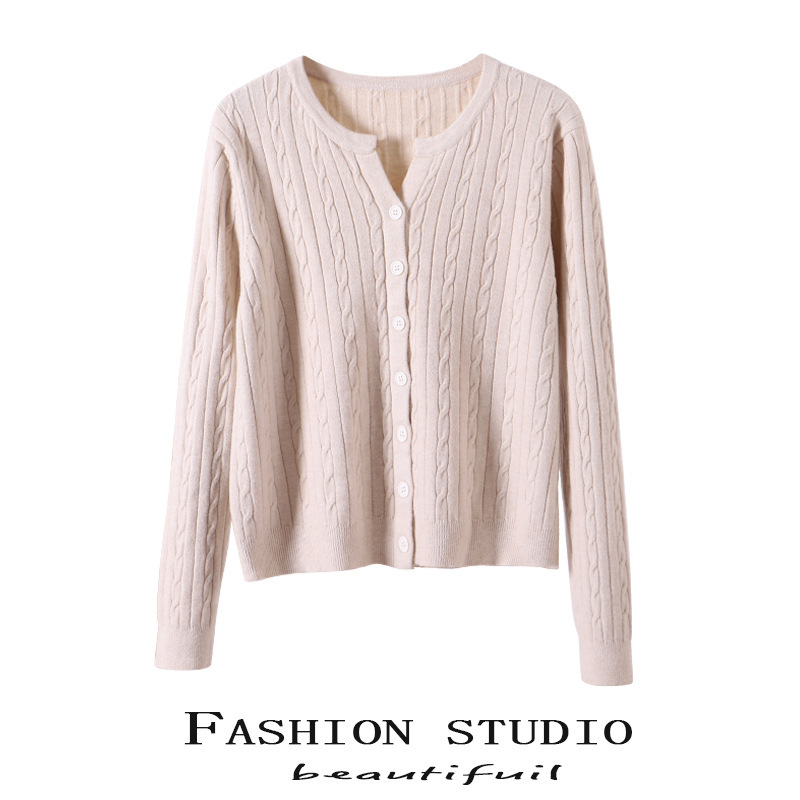Spring Women's 2025 New Cheongsam Outer Knitted Cardigan Jacket Short Shawl with Skirt Thick Top