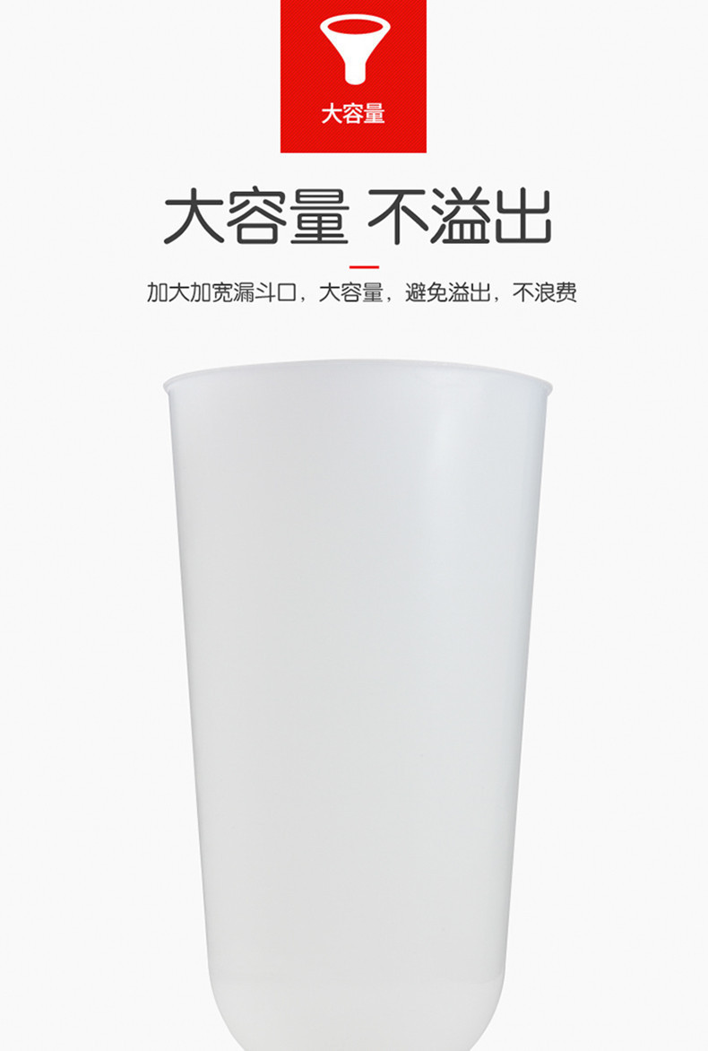 Car oil-filling nylon funnel, engine oil filling funnel, oil change maintenance filling tool