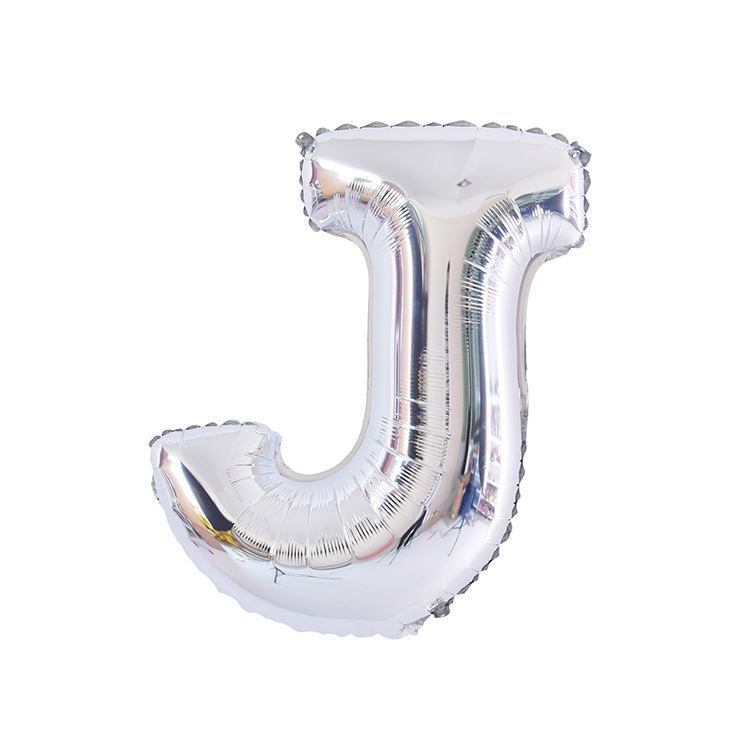 32 pulgadas 40 pulgadas 16 pulgadas inglés carta globo de aluminio fiesta de cumpleaños decoración de la boda papel de aluminio globo escena diseño
