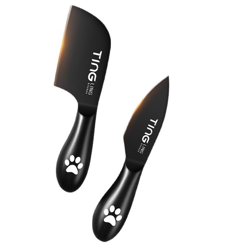 Mini cuchillo de frutas cortador de verduras doméstico cuchillo pequeño cuchillo de aleación de titanio para niños