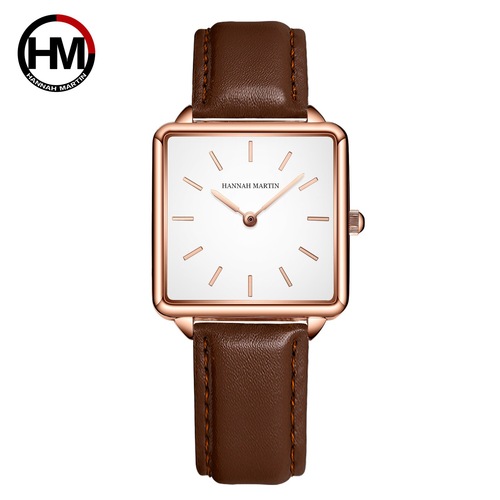 Light luxury Korean style small square watch women's watch ins style simple temperament square casual versatile forest style Hong Kong style women's watch