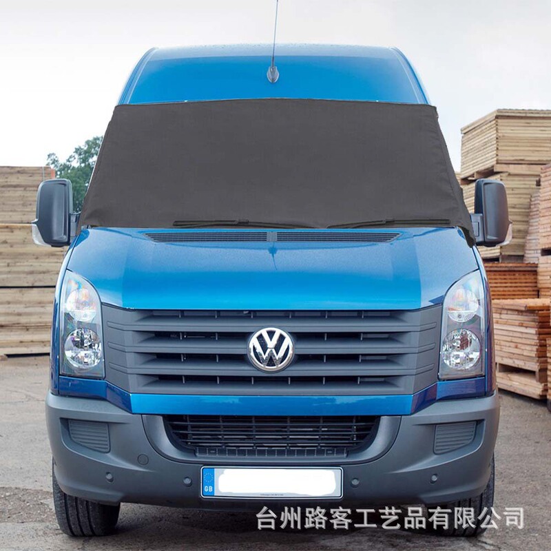 Cross-border in stock T5/DUCATO RV windshield cover thickened 600D Oxford cloth RV frost cover sun visor