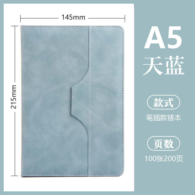 Cuaderno ejecutivo 2025 en stock, cubierta de cuero, ideal para oficina y negocios, personalizable con LOGO, venta al por mayor