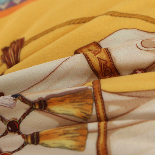 Light luxury printed Dutch velvet pillowcase living room sofa pillow simple modern cushion cover bay window bedside waist backrest