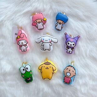 �����t��ƷSanrio6���׿ɐ�ë�qӡ��С��� ���ޙC����С��Y��