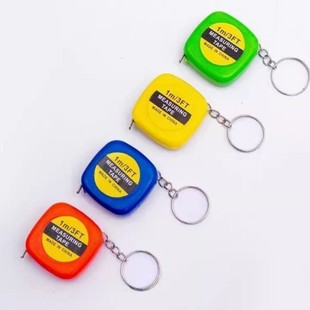 Measuring Tape for Clothing, Household Tailor's Ruler with Keychain, 1m Small Tape Measure, Measuring Ruler
