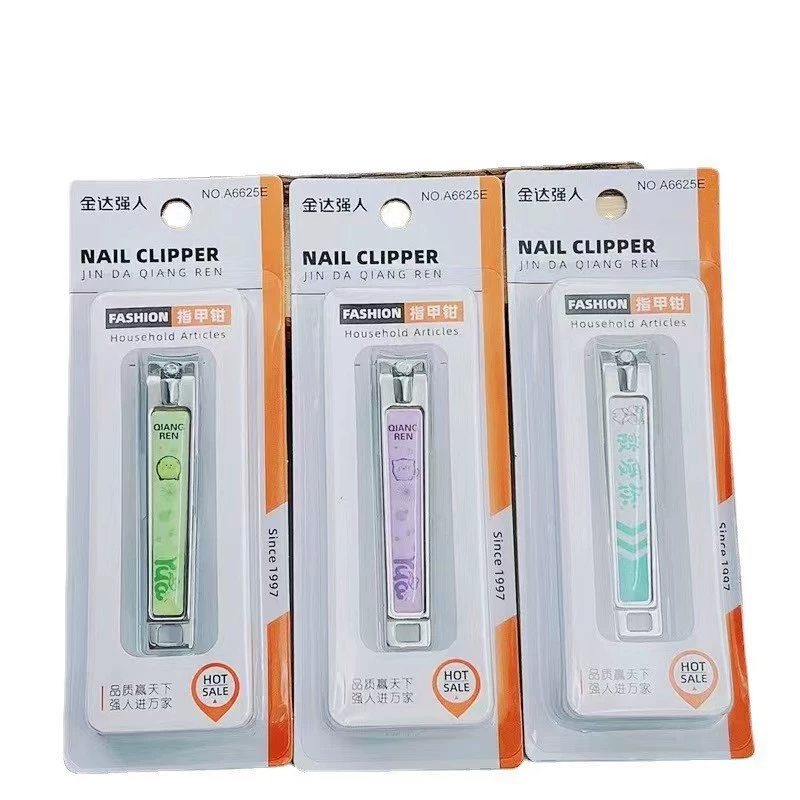 Сильные кусачки для ногтей Большие кусачки для ногтей A6625E цвет независимой упаковки кусачки для ногтей