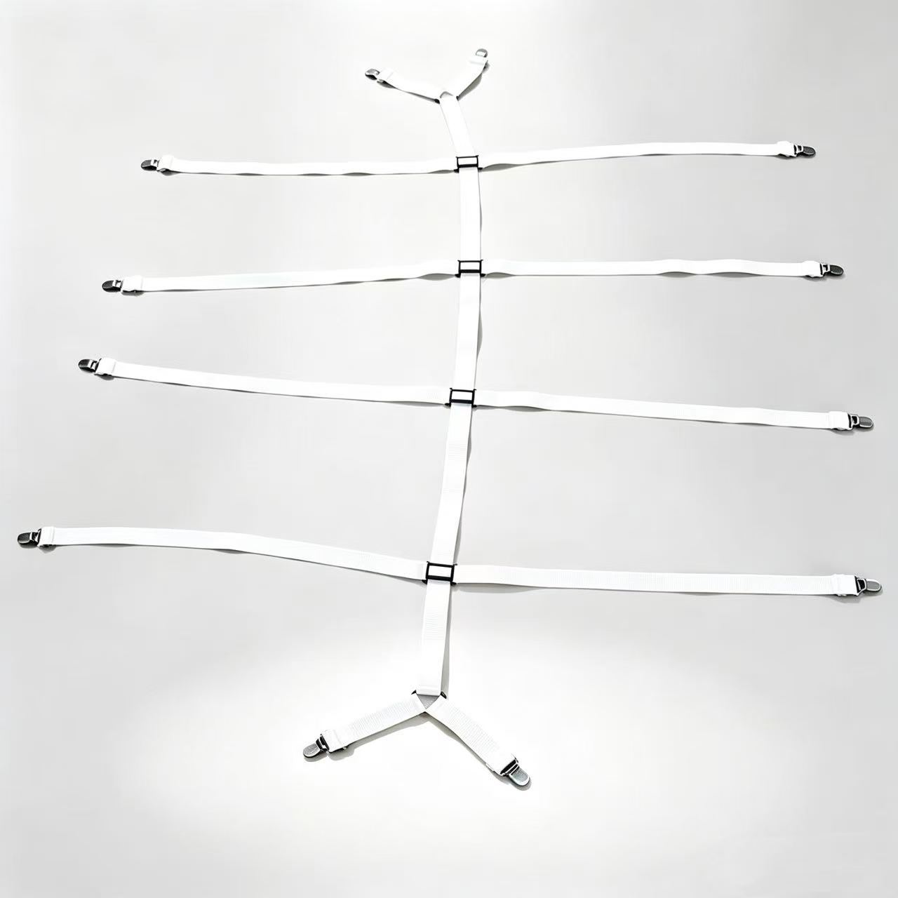 Hoja de cama ajustable edredón titular mantel sofá cubierta hoja de cama hebilla tienda de metal fijo hoja de cama clip