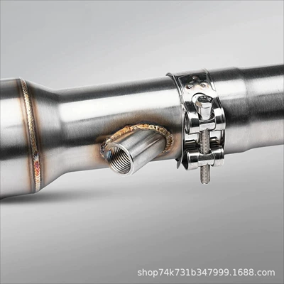 Kove 450Rr 23-25 Motorcycle Exhaust: Motorcycle exhaust pipe