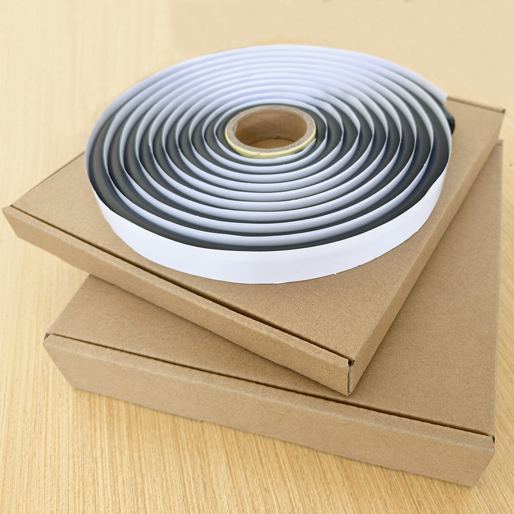 Snake Rubber Factory Car Headlight Sealing Strip Car Door Waterproof Black Butyl Rubber Modified Car Light Snake Rubber
