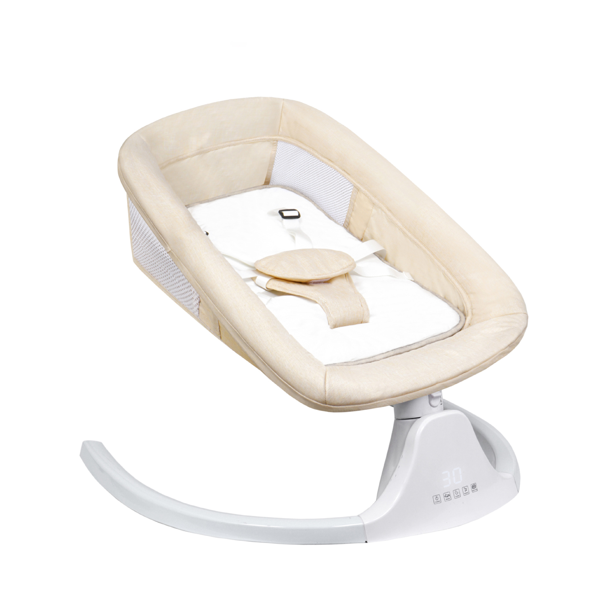 Silla de mecedora de bebés directa de fábrica puede acostarse y ajustar el ángulo de la mecedora de bebés para dormir bebés paquete de regalo de luna llena
