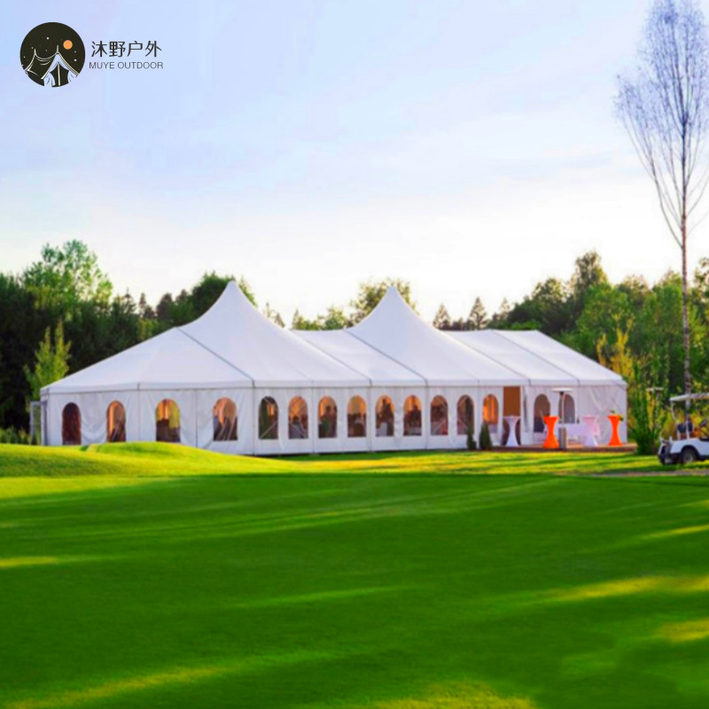 Muye gran exposición al aire libre celebraciones de aleación de aluminio montaje cabina de bodas tienda de almacenamiento de aleación de aluminio