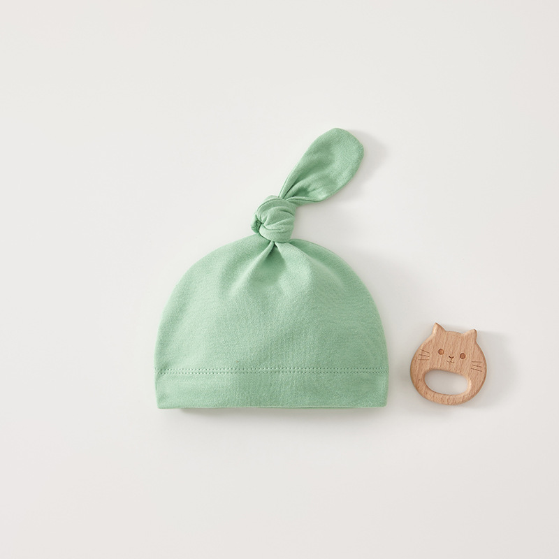 Gorro Térmico Sin Costuras para Recién Nacido 0-3 Meses Algodón para Otoño e Invierno