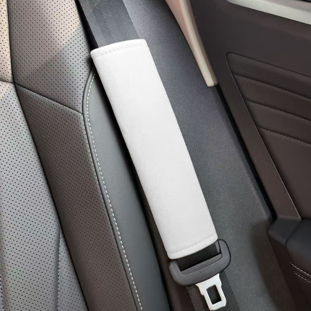 Protector de Hombro para Cinturón de Seguridad de Terciopelo Suave para Automóvil image 10