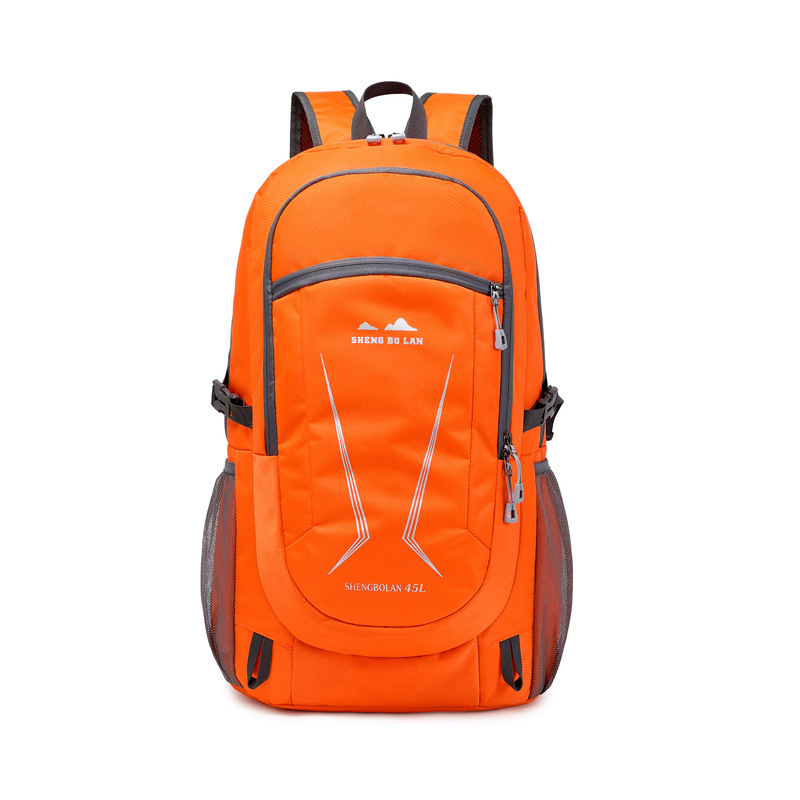 Nueva bolsa de montaña ligera 45L de gran capacidad bolsa de viaje al aire libre mochila plegable de viaje mochila de ordenador
