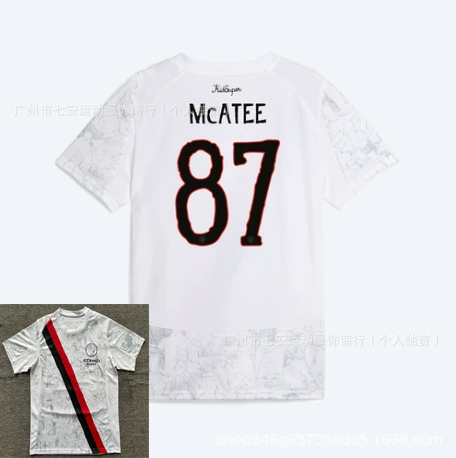 Версия футбольной формы 25-26 Тайланд Tottenham Son Heung-min Barcelona Yamal Manchester City Haaland Marseille home and away jersey