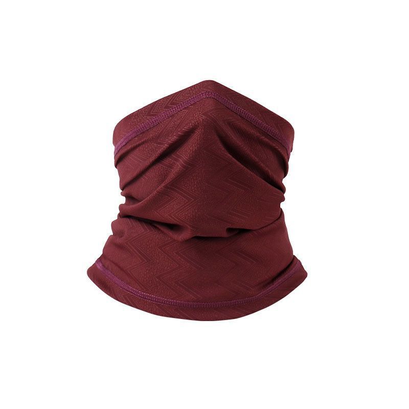 아이스 실크 마스크 버건디 프리 사이즈