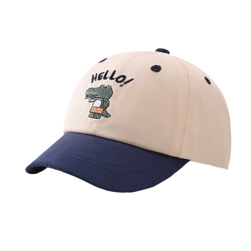 Sombreros infantiles otoño-invierno simple sombrero de béisbol de niños de dibujos animados super lindo sombrero de boca de pato para niños niñas sombrero de viaje sombrero de bebé