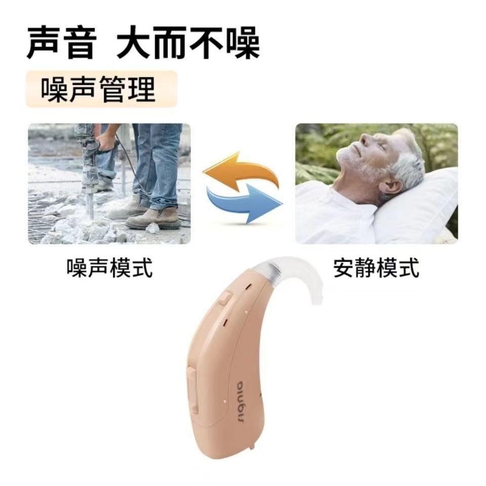 De Alemania Siemens audífonos ancianos de alta potencia automática de oído sordo espalda Xijia bienes genuinos auricular gancho para la oreja