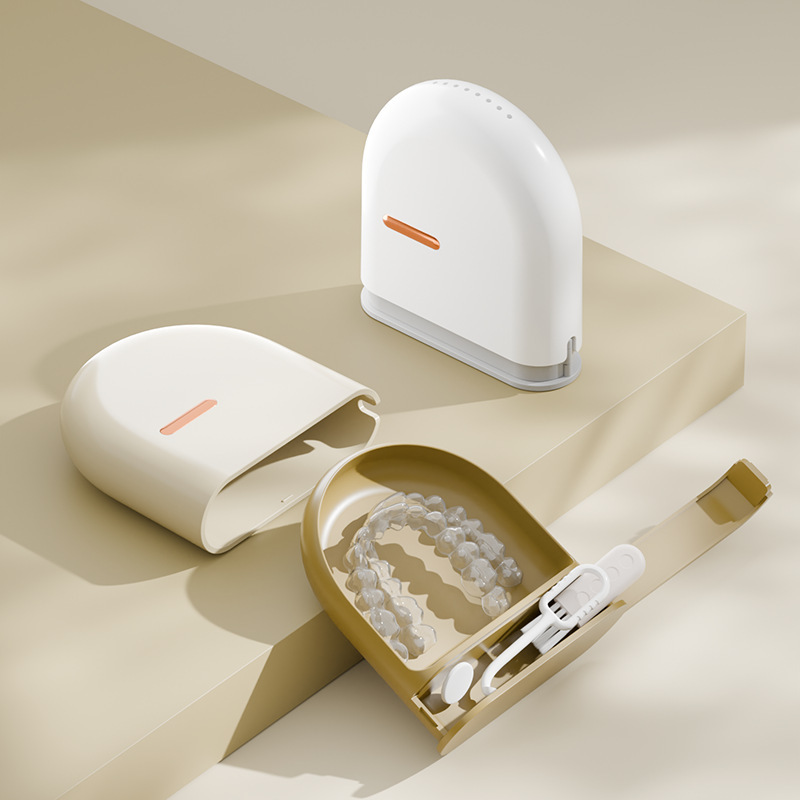 歯科矯正器具収納ボックス、ポータブル義歯、大人用歯科矯正器具ボックス、歯科矯正器具収納ボックス|undefined