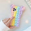 Apple, iphone11, rainbow phone case, cartoon protective case, 3D