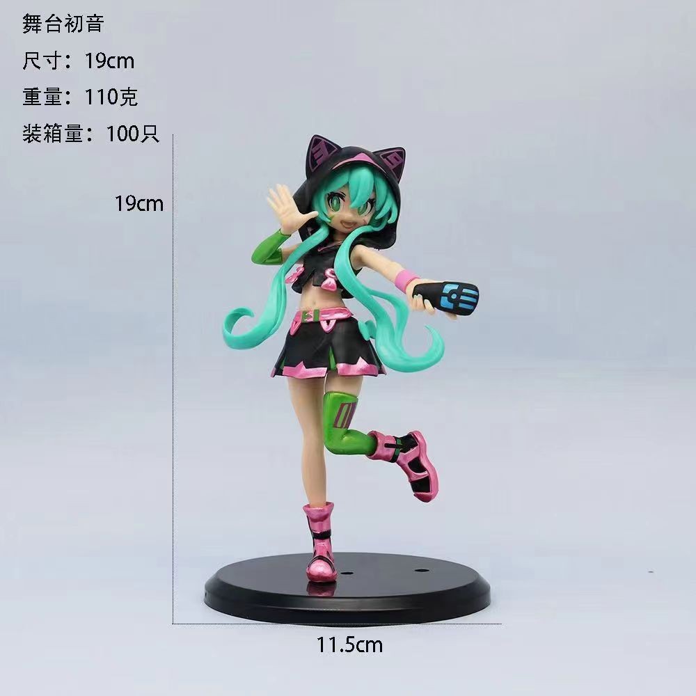 クリスマス初音フィギュア未来二次元筐体フィギュアデスクトップ置物女の子グッズプレゼント卸