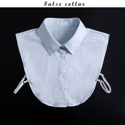 Extra long shirt fake collar professional OL ladies fake collar matching suit collar saving