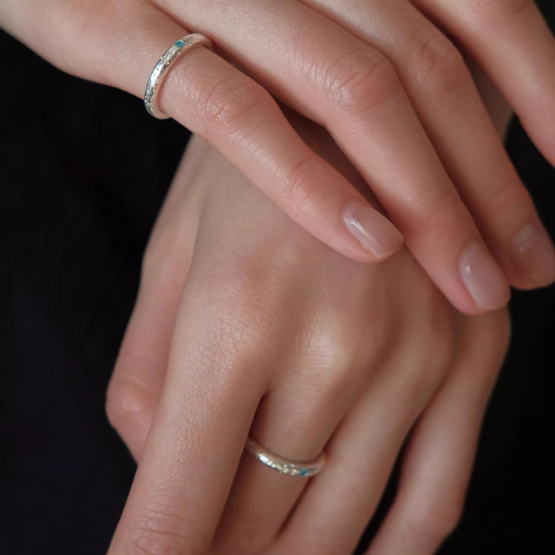 Herrenring Aus Titanstahl Minimalistisch Und Hautfreundlich_voghion.com