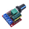 PWM DC motor speed regulator 5V-35V speed adjustment switch 5A switch function LED light meter