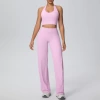 7125 Halter Neck Bra + 7126 Pants Set-Sakura Pink