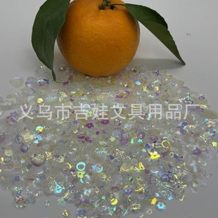 Sequin Glitter DIY Material Golden Illusion Pvc Nail Art Accessories Baroque DIY Jewelry Mixed Pinch Music
