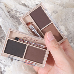 Meixier two-color eyebrow powder, dyed eyebrow powder and eyebrow cream, waterproof and sweat-proof, easy to color 3090
