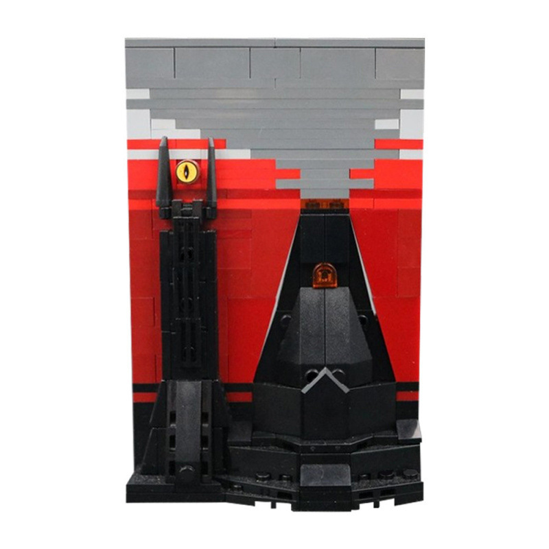 799号A2172指环王moc-183955 索多玛的故事积木模型儿童益智拼搭
