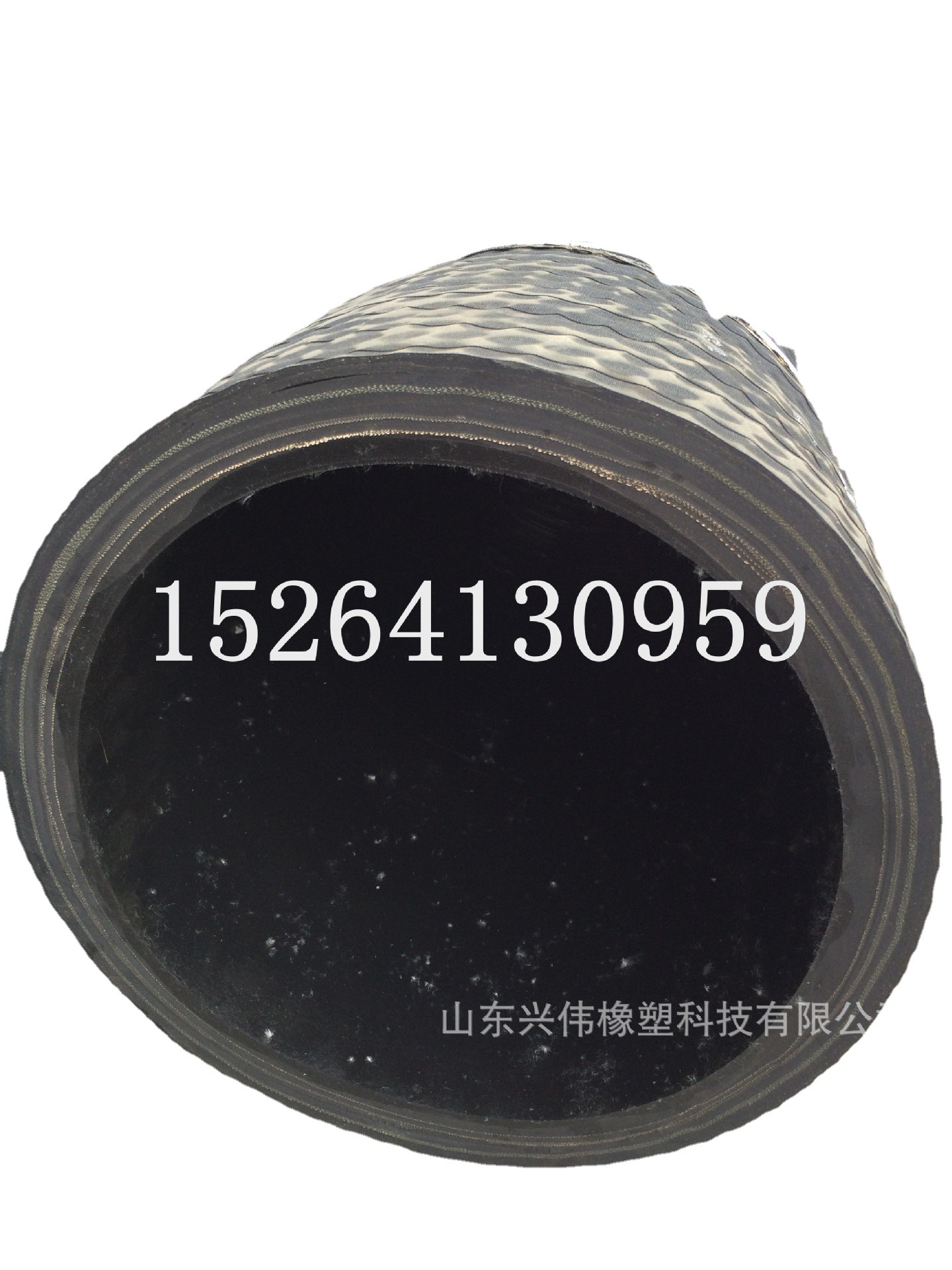 钢丝吸排沙胶管钢丝骨架耐高压吸排水胶管 黑色钢丝橡胶输水胶管