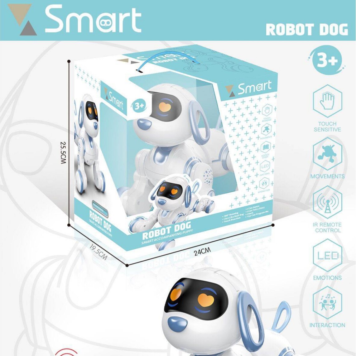 Transfronterizo Amazon venta caliente de juguetes inteligentes de control remoto para niños máquinas eléctricas mascotas gatos educación temprana fábrica de acertijos