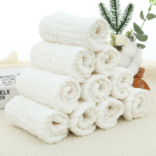 Newborn diaper all-cotton gauze baby diaper washable ten-layer gauze pure cotton baby cotton liner fabric wholesale