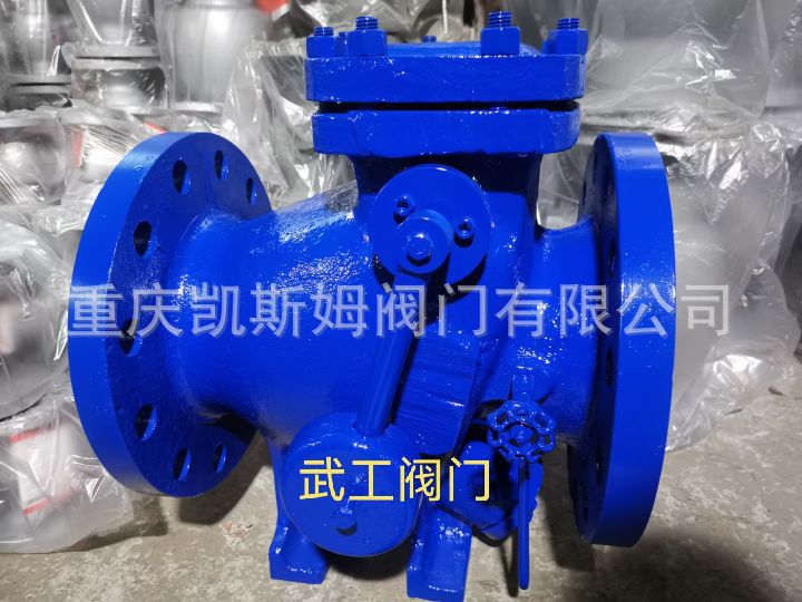 长期供应 球墨铸法兰铁止回阀HH44X-16旋启式止回阀