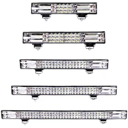 Cross-border car LED bar light high beam off-road vehicle modification light 12V 24V truck bar light yellow fog light