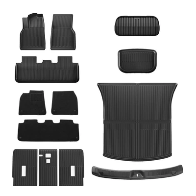 Special Car Tpe Floor Mats | Modelə uyğun ayaqaltı - huanxin-y-full-car-mat-thirteen-piece-set-main-mat